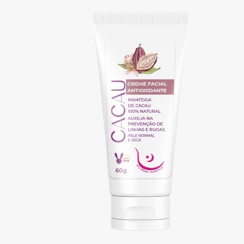 Creme Facial Antioxidante Cacau